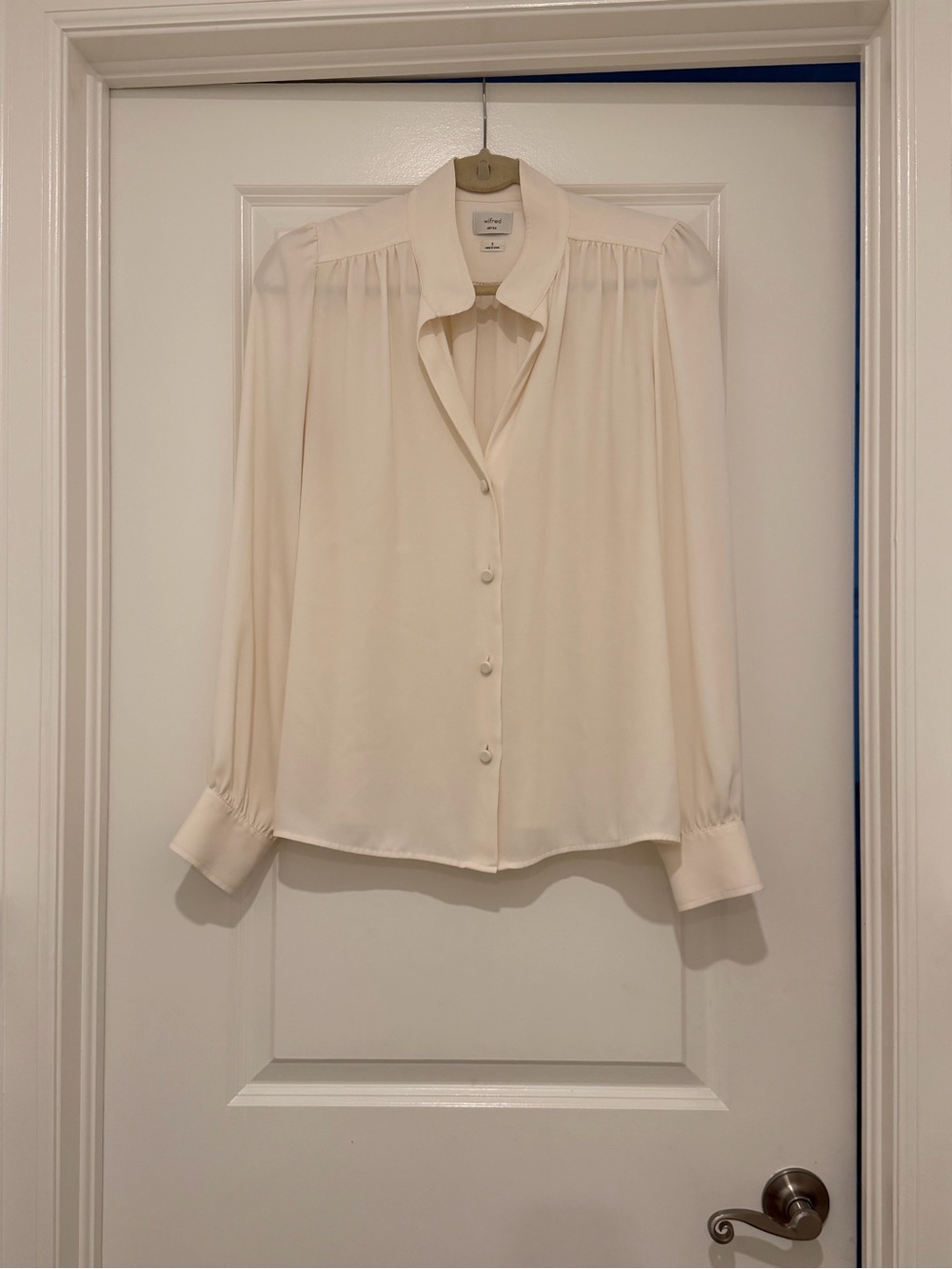 ARITZIA Wilfred Women’s Cream Blouse - Size S